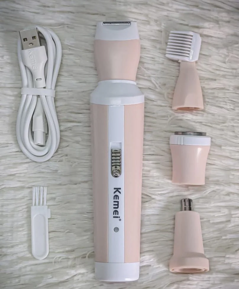 Kemei 4-in-1 Professional Women’s Grooming Kit – Smooth & Painless