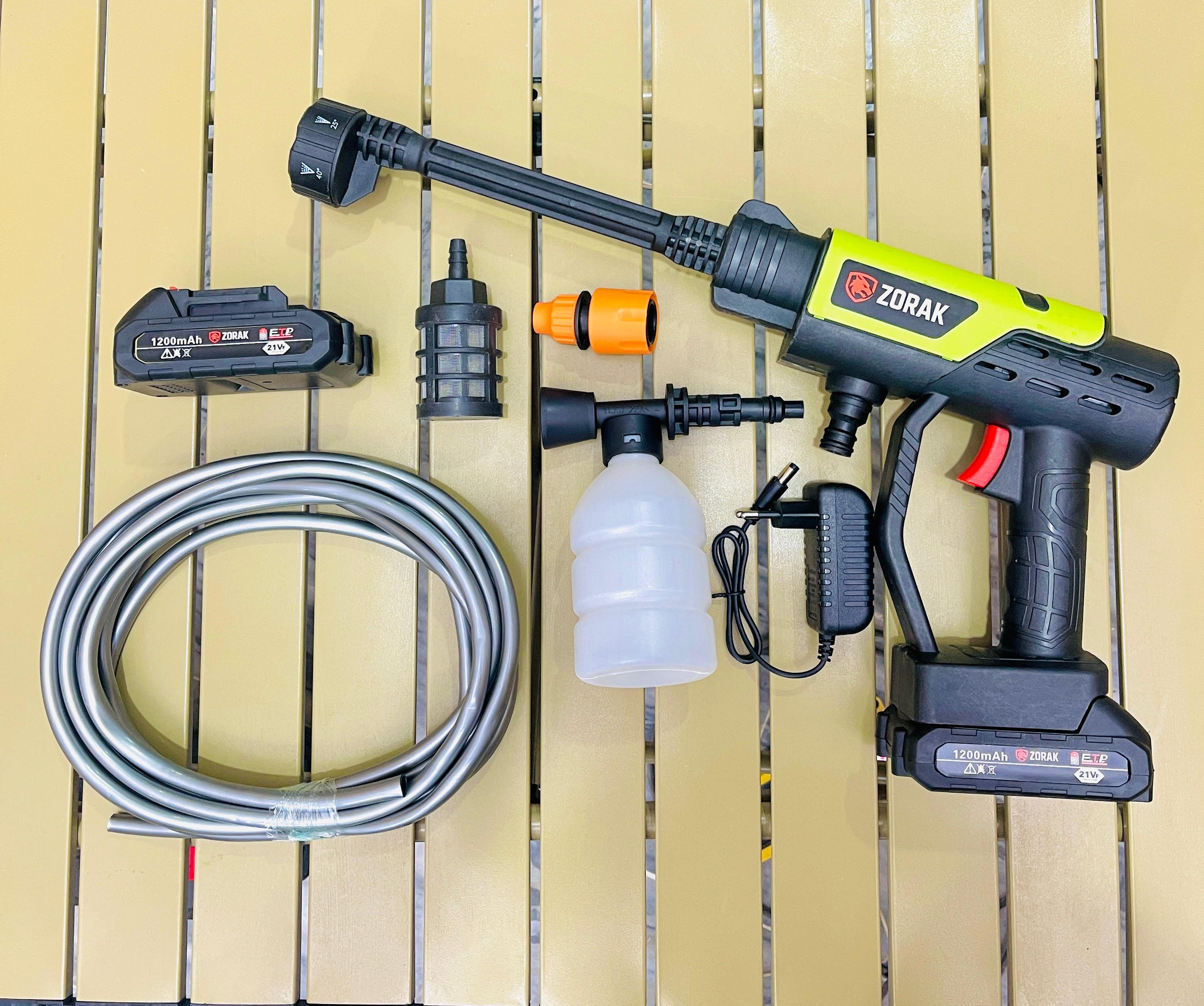 ZORAK  Cordless Car Washer Kit