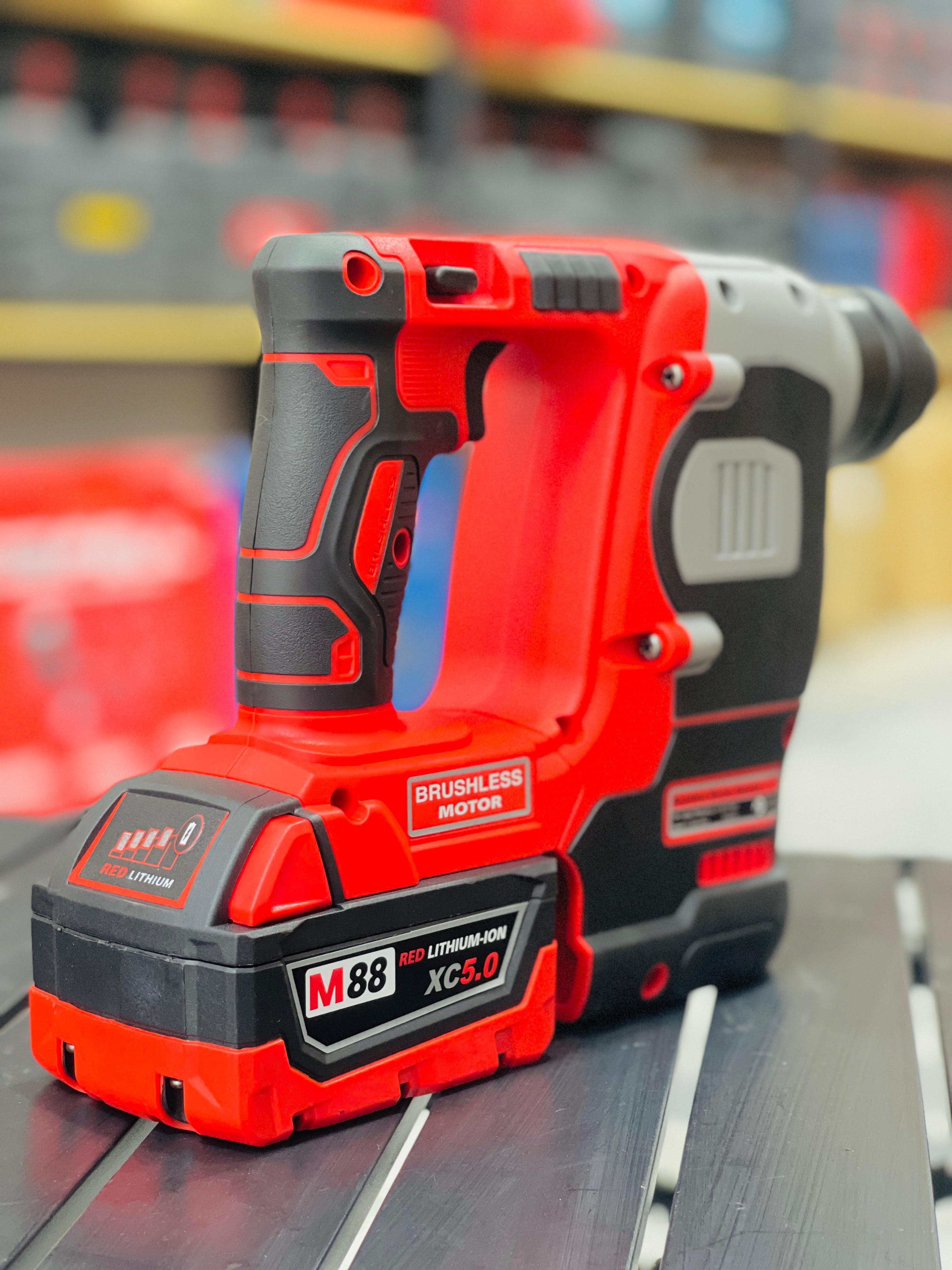 Milwaukee M88 cordless rotary hammer drill