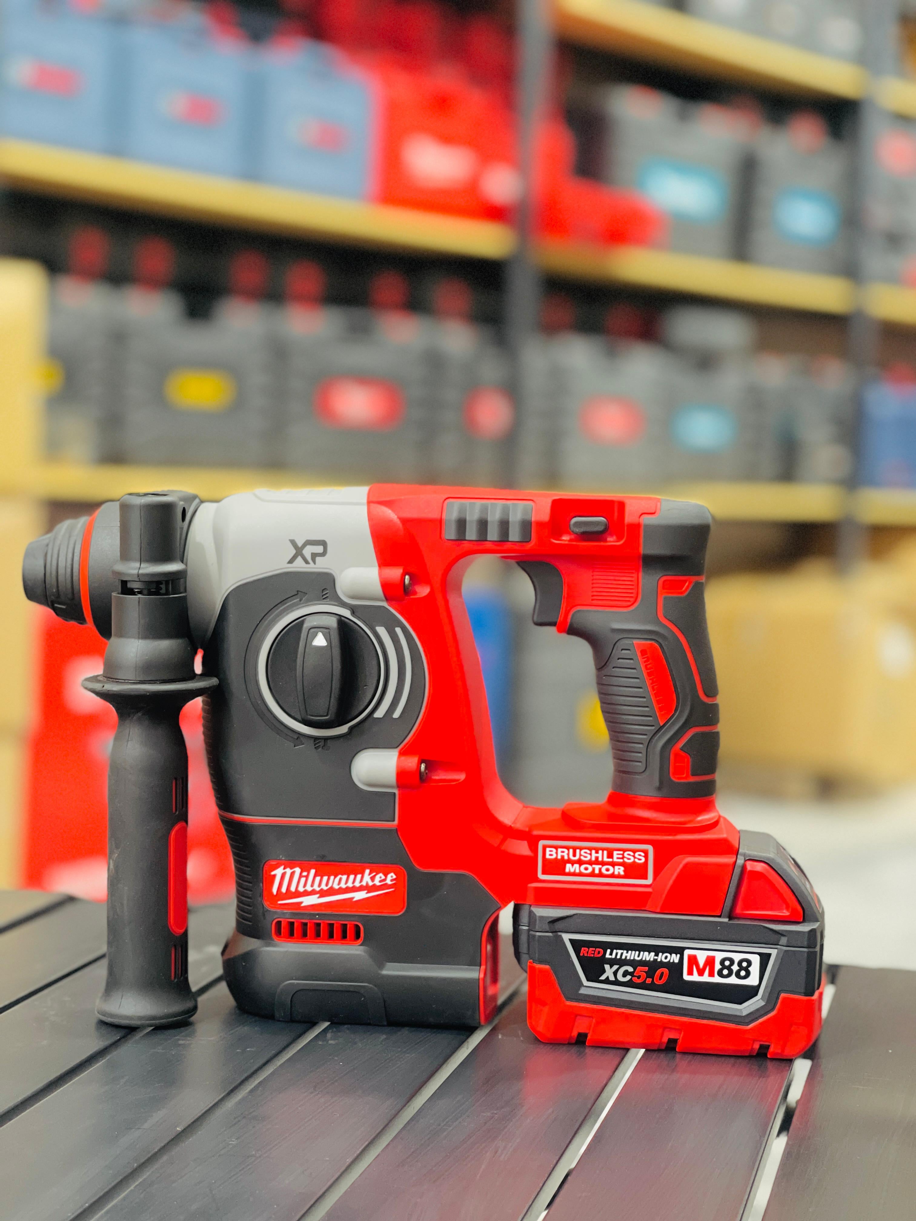 Milwaukee M88 cordless rotary hammer drill