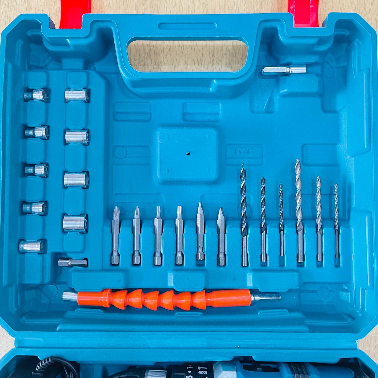 Makita 48V Cordless Li-ion Drill Machine Kit (2 Batteries + Full Accessories)