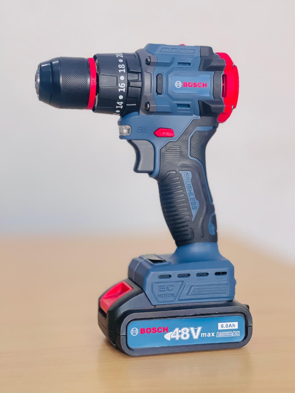 Bosch 48V Brushless Cordless Drill Machine Kit – 2 Batteries + Full Accessories + Heavy Case